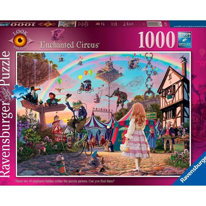RAVENSBURGER Puzzles Y Construcciones-Puzzle Circo Mágico 1000 Piezas