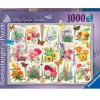 RAVENSBURGER Puzzles Y Construcciones-Puzzle Colección de Flores 1000 Piezas