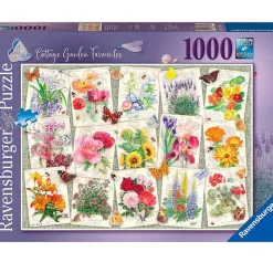 RAVENSBURGER Puzzles Y Construcciones-Puzzle Colección de Flores 1000 Piezas