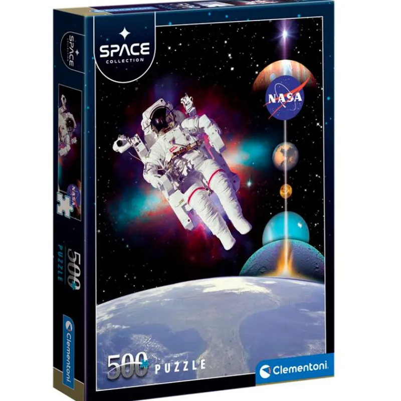 CLEMENTONI Puzzles Y Construcciones-Puzzle Colección Espacio 500 Piezas