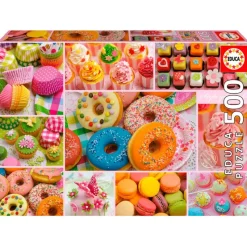 Puzzle Collage de Dulces 500 Piezas*EDUCA Best