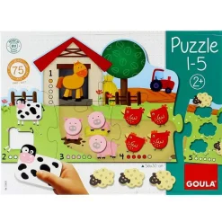 Puzzle Contar del 1 al 5*GOULA Discount