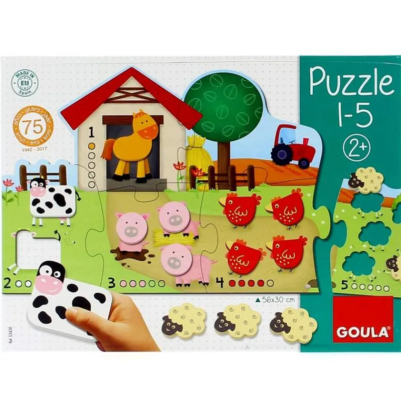 Puzzle Contar del 1 al 5*GOULA Discount