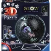 RAVENSBURGER Puzzles Y Construcciones-Puzzle 3D Globo Terráqueo Glow in the Dark