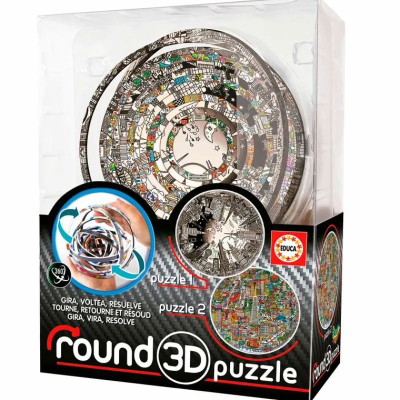 Puzzle 3D Round Fazzino*EDUCA Best