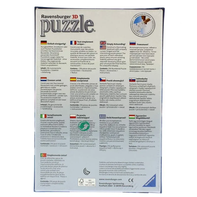 Puzzle 3D Torre Eiffel Minnie*RAVENSBURGER New