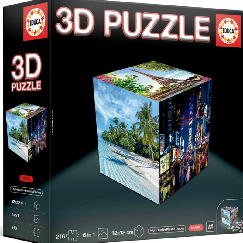 Puzzle 3D Viaje 216 Piezas*EDUCA New