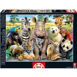 Puzzle de Foto Clase Animal de 1000 Piezas*EDUCA Best