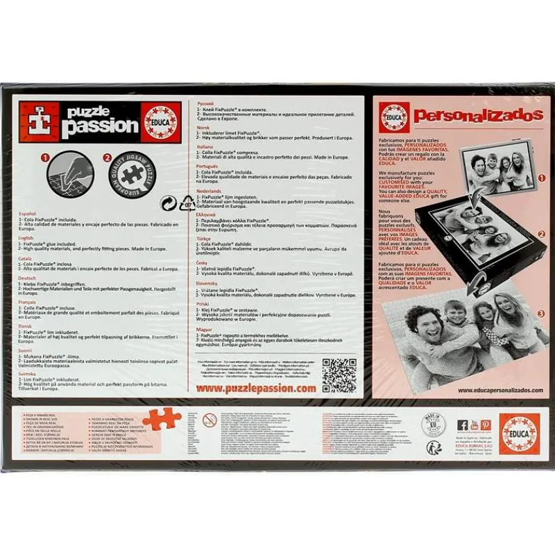 Puzzle de Ámsterdam de 2000 Piezas*EDUCA