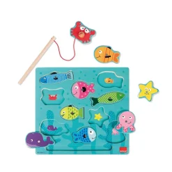 DISET Primera Infancia Y Preescolar|Puzzles Y Construcciones-Puzzle de Pesca Magnético
