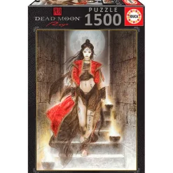 EDUCA Puzzles Expertos: Más De 1000 Piezas|Puzzles Y Construcciones-Puzzle Dead Moon Luis Royo 1500 Piezas