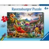 RAVENSBURGER Puzzles Y Construcciones-Puzzle Dinosaurios Coloridos 35 Piezas