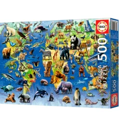 Puzzle Especies en Peligro 500 Piezas*EDUCA New