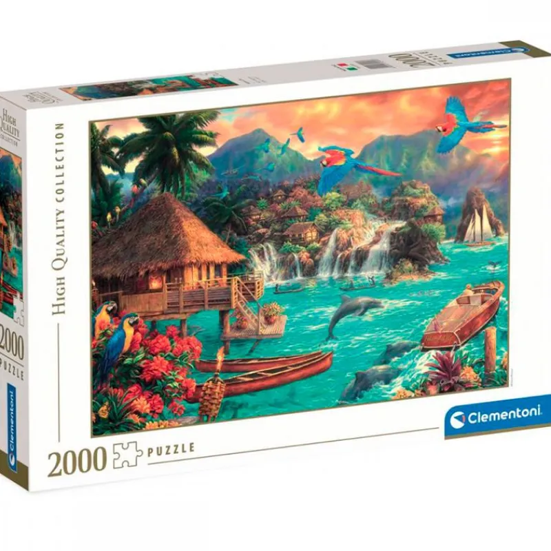 Puzzle Isla Feliz 2000 Piezas*CLEMENTONI Outlet
