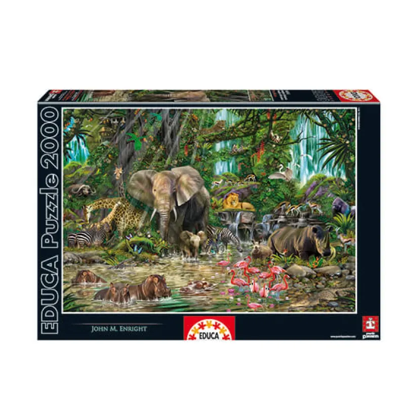 Puzzle Jungla Africana 2000 Piezas*EDUCA Outlet