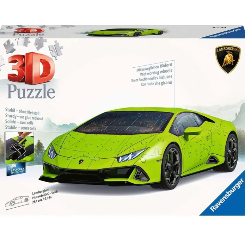 Puzzle Lamborghini Huracán EVO Verde 3D*RAVENSBURGER Online