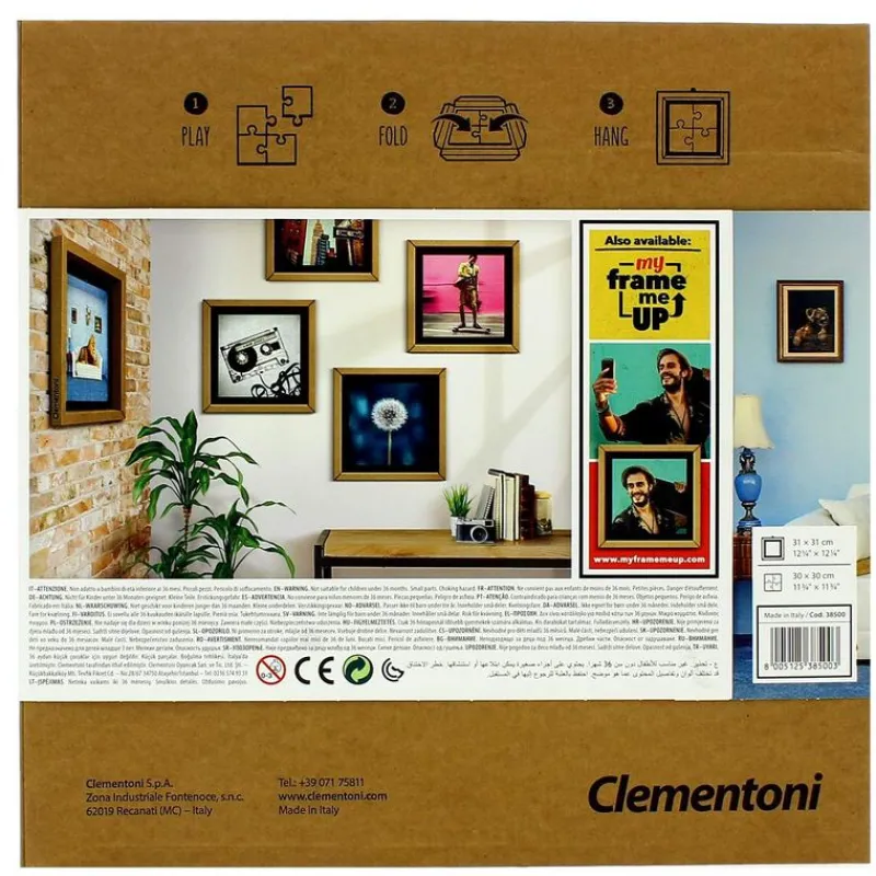 Puzzle León con Marco 250 Piezas*CLEMENTONI Discount