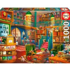 EDUCA Puzzles Y Construcciones-Puzzle Libreria 1000 Piezas