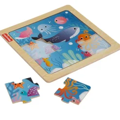 Puzzle Madera Infantil Surtido*FISHER PRICE Outlet