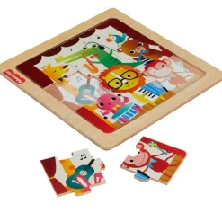 Puzzle Madera Infantil Surtido*FISHER PRICE Outlet