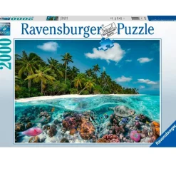 RAVENSBURGER Puzzles Expertos: Más De 1000 Piezas|Puzzles Y Construcciones-Puzzle Maldivas 2000 Piezas