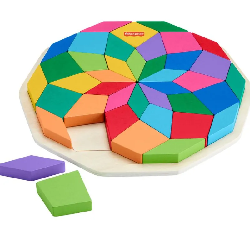 Puzzle Mandala Madera*FISHER PRICE Discount