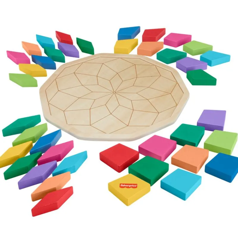 Puzzle Mandala Madera*FISHER PRICE Discount