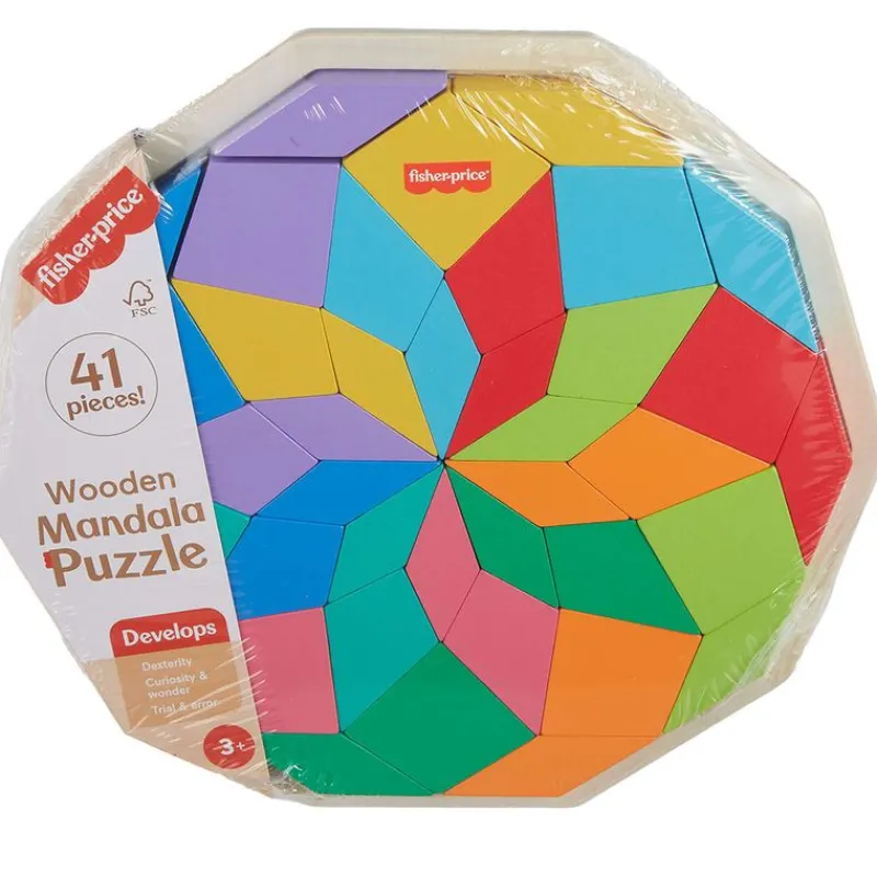 Puzzle Mandala Madera*FISHER PRICE Discount