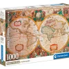 CLEMENTONI Puzzles Y Construcciones-Puzzle Mapa Antiguo 1000 Piezas