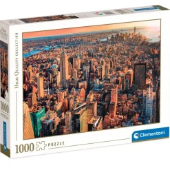 CLEMENTONI Puzzles Y Construcciones-Puzzle Nueva York 1000 Piezas