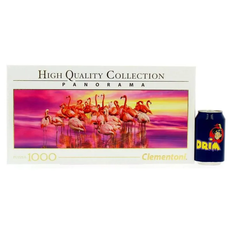 Puzzle Panorámico El Baile de los Flamencos 1.000 Piezas*CLEMENTONI Best