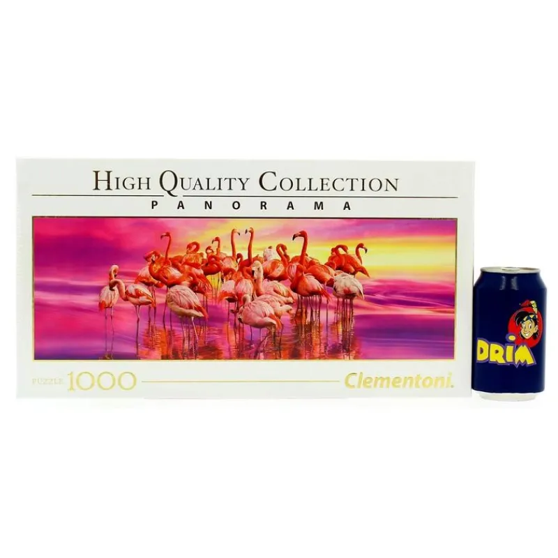 Puzzle Panorámico El Baile de los Flamencos 1.000 Piezas*CLEMENTONI Best