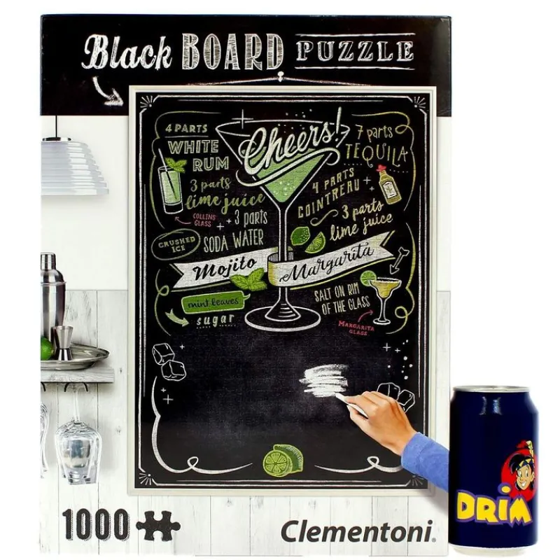 Puzzle Pizarra Cheers de 1.000 Piezas*CLEMENTONI Online