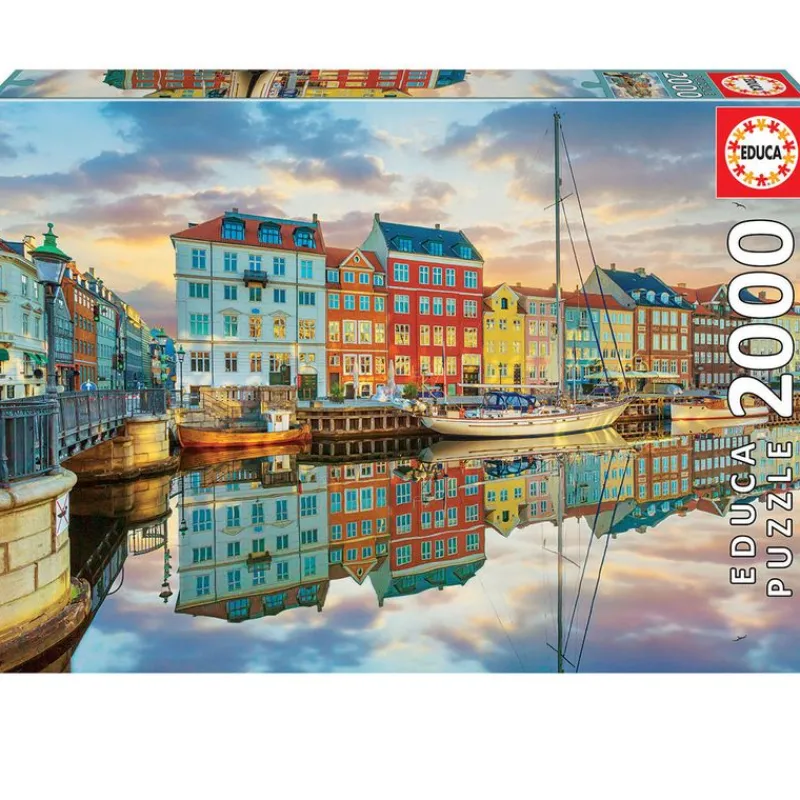 Puzzle Puerto Copenhague 2000 Piezas*EDUCA Outlet