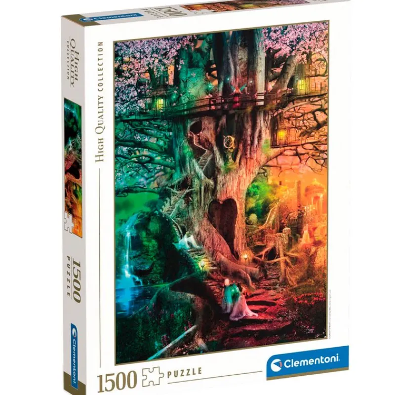 CLEMENTONI Puzzles Expertos: Más De 1000 Piezas|Puzzles Y Construcciones-Puzzle Árbol de los Sueños 1500 Piezas
