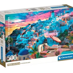 Puzzle Santorini 500 Piezas*CLEMENTONI Clearance