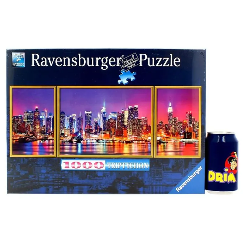 Puzzle Tríptico Nueva York de 1.000 Piezas*RAVENSBURGER Best