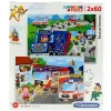Puzzle Vehículos de Emergencia 2x60 Piezas*CLEMENTONI