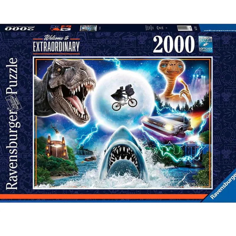 RAVENSBURGER Puzzles Expertos: Más De 1000 Piezas|Puzzles Y Construcciones-Puzzle Welcome to Extraordinary 2000 Piezas