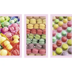 RAVENSBURGER Puzzles Expertos: Más De 1000 Piezas|Puzzles Y Construcciones-Puzzle 3x500 piezas Macaron