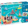 GOULA Puzzles Y Construcciones-Puzzle XXL Piratas 48 Piezas