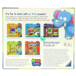 RAVENSBURGER Puzzles Y Construcciones-Puzzles Progresivos Dinosaurios