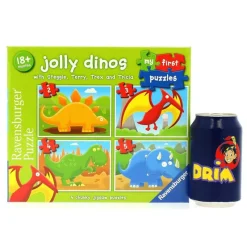 RAVENSBURGER Puzzles Y Construcciones-Puzzles Progresivos Dinosaurios