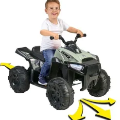 FEBER Vehículos Con Batería O Motor-Quad Boxer Infantil