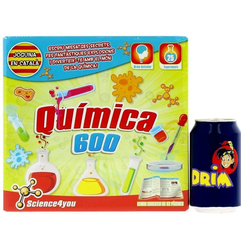 SCIENCE 4 YOU Artículos En Catalán|Juegos Y Juguetes Educativos-Química 600 Catalán