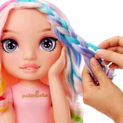 MGA Muñecas-Rainbow High Busto de Peinados