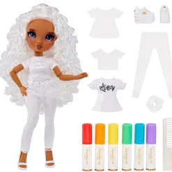 Rainbow High Colour & Create Muñeca Ojos Lila*MGA Best