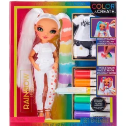 Rainbow High Colour & Create Muñeca Ojos Verdes*MGA Best