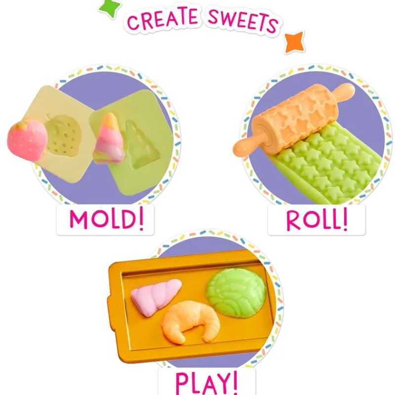 MGA Muñecas-Rainbow High Littles Tienda de Postres