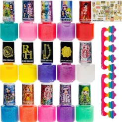 SELECCION DRIM Juegos Y Juguetes De Imitación-Rainbow High Pack Esmaltes Peel-Off